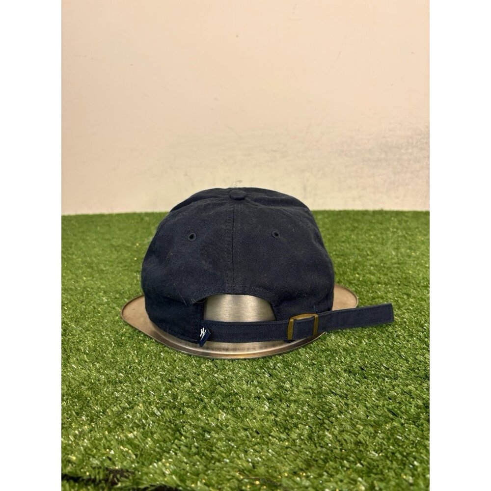 New York Yankees hat cap strap back blue white '47 dad adjustable unisex mens 3 - Picture 5 of 9